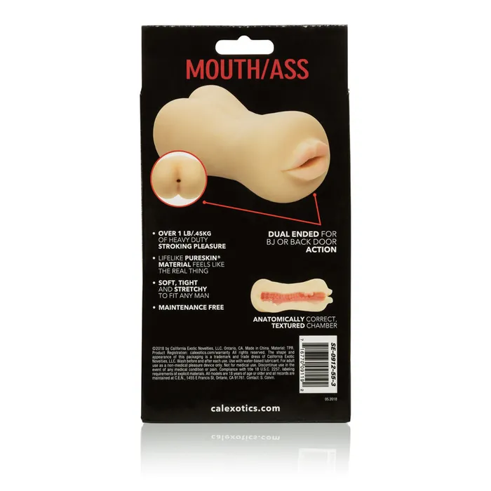 California Exotic Male Sex Toys Stroke It Mouth Ass