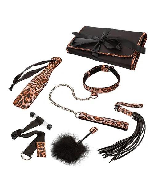 California Exotic Novelties Anal Unleashed Adventure Set Animal Print