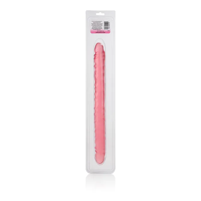 California Exotic Slim Jim Duo 17 Inches Veined Super Slim Dong Translucence Dildos