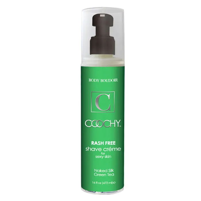 Classic Erotica Vibrators Coochy Shave Cream Green Tea 16oz
