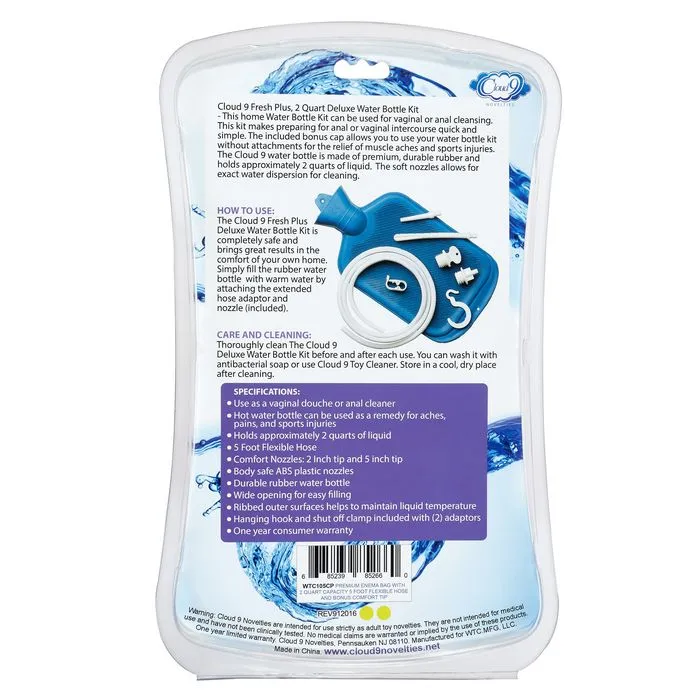 Cloud 9 Anal Cloud 9 Fresh Premium Water Bottle Douche Kit