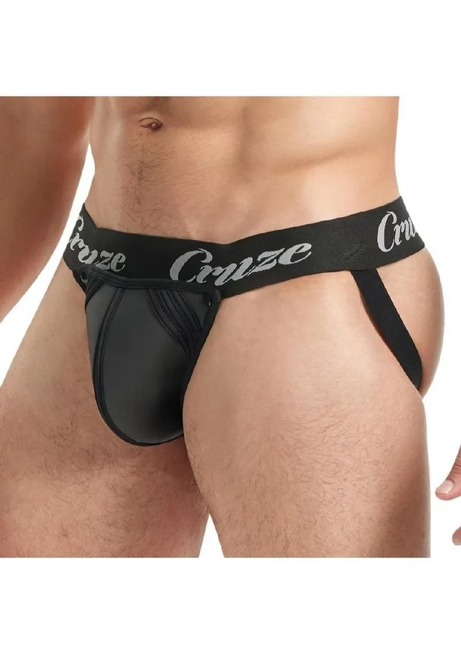 Cruze Male Sex Toys Cruze High Bar Jockstrap with Cock Ring
