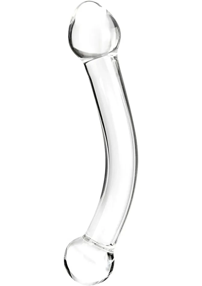 Dildos Glas Glas Curved Glass GSpot Stimulator