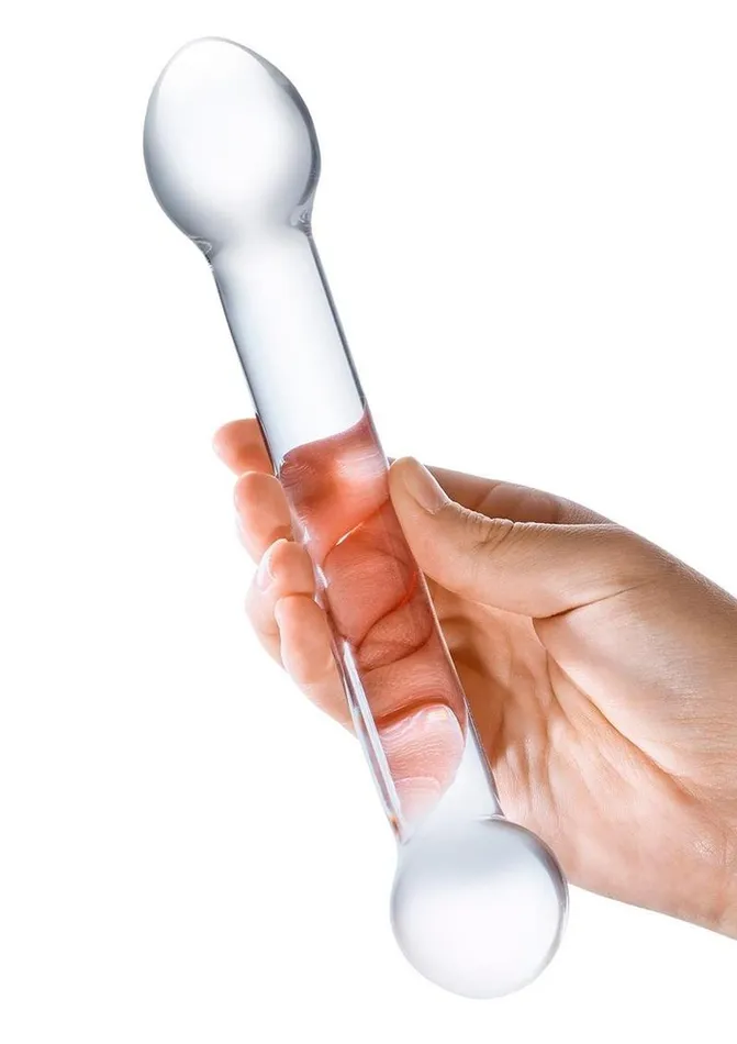 Dildos Glas Glas Curved Glass GSpot Stimulator