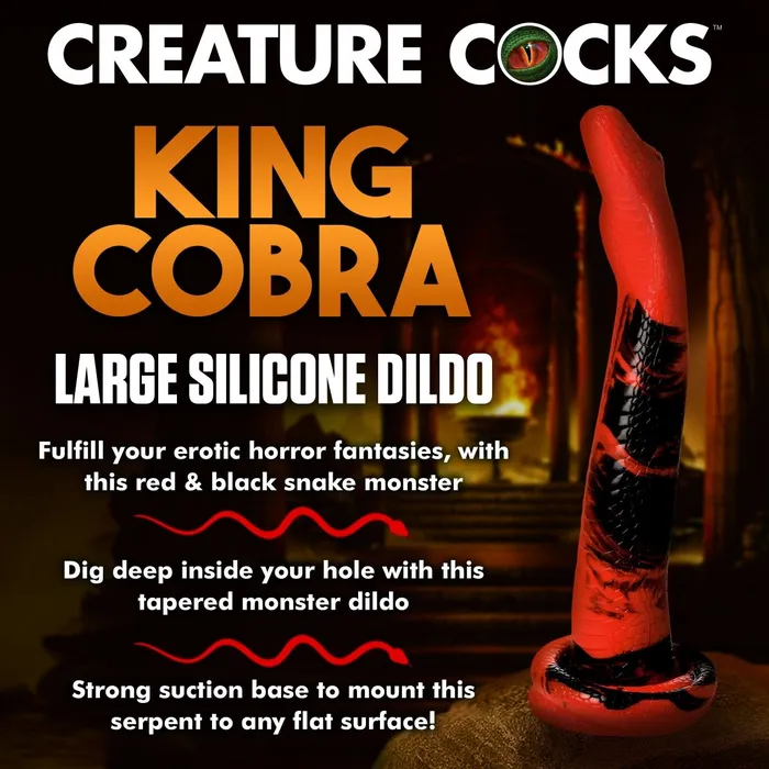 Dildos Lime Prometheus King Cobra Large 14 Long Silicone Dong