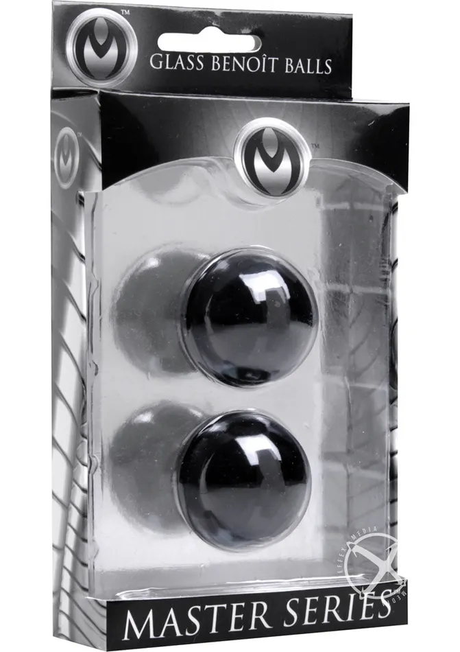 Dildos Master Series Master Series Jaded Glass Ben Wa Balls