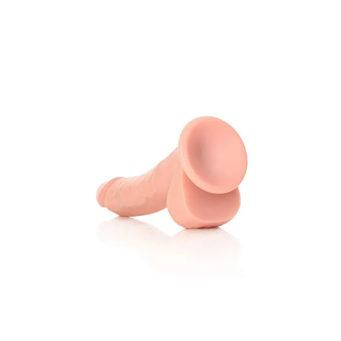Dildos Shots Toys REALROCK Realistic Regular Curved Dong with Balls Flesh 205 cm 8 Dong Dildos Shots Toys REALROCK Realistic Regular Curved Dong with Balls Flesh 205 cm 8 Dong