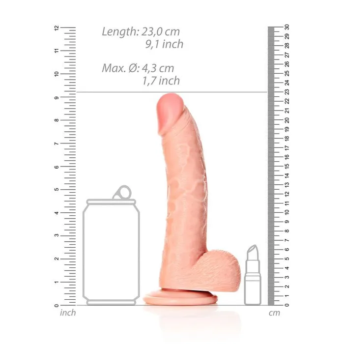 Dildos Shots Toys REALROCK Realistic Regular Curved Dong with Balls Flesh 205 cm 8 Dong Dildos Shots Toys REALROCK Realistic Regular Curved Dong with Balls Flesh 205 cm 8 Dong
