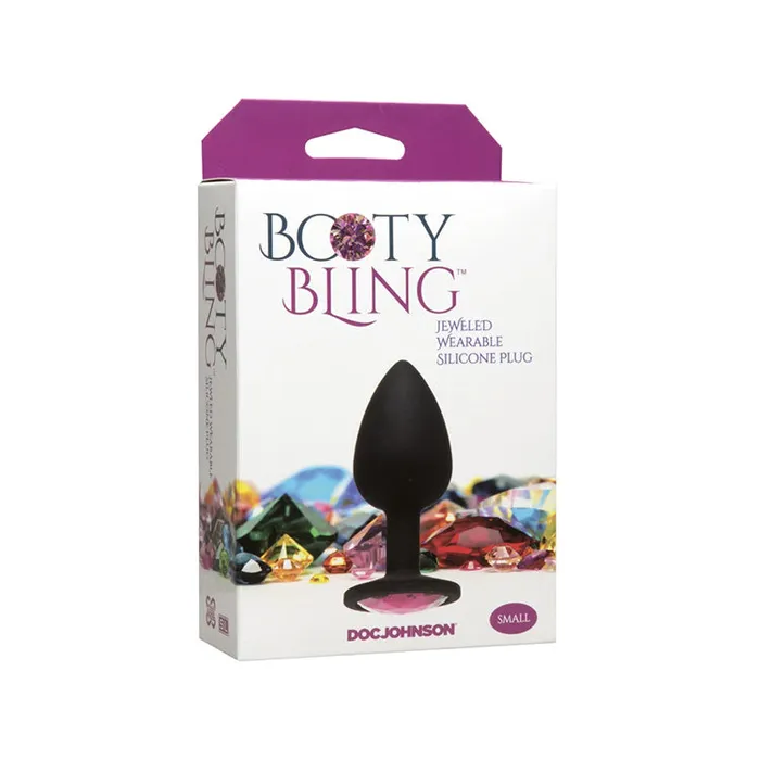 Doc Johnson Booty Bling Small Silicone Butt Plug Anal