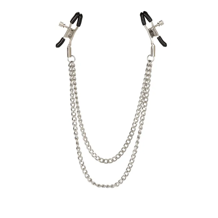 Dual Chain Body Clamps Cal Exotics Female Sex Toys