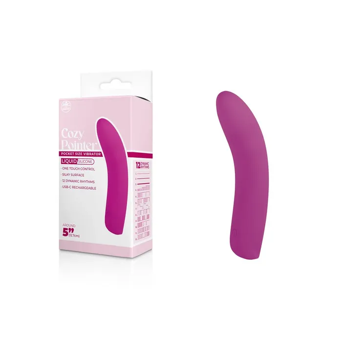 Excellent Power Female Sex Toys Cozy Pointer Pink 127 USB Rechargeable Mini Vibrator Excellent Power Female Sex Toys Cozy Pointer Pink 127 USB Rechargeable Mini Vibrator