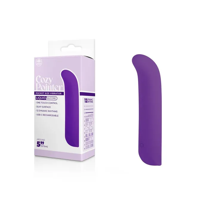 Female Sex Toys Cozy Pointer Purple 127 cm USB Rechargeable Mini Vibrator Excellent Power Female Sex Toys Cozy Pointer Purple 127 cm USB Rechargeable Mini Vibrator Excellent Power