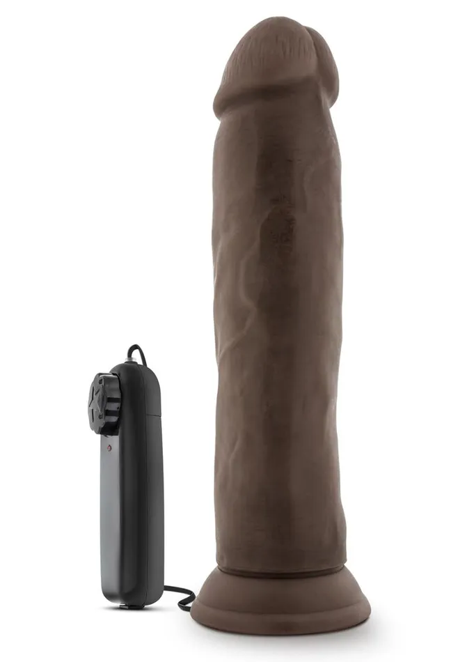 Female Sex Toys Dr Skin Dr Skin Dr Throb Vibrating Dildo with Remote Control