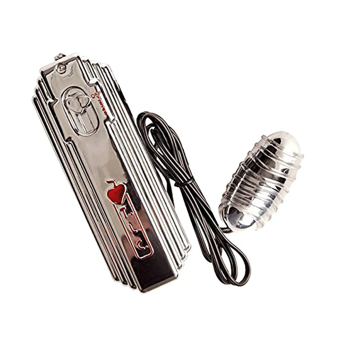 Female Sex Toys Topco Topco 5x Giga Space Explorer Bullet Silver