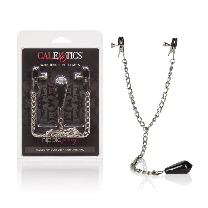 Female Sex Toys Weighted Nipple Clamps California Exotic