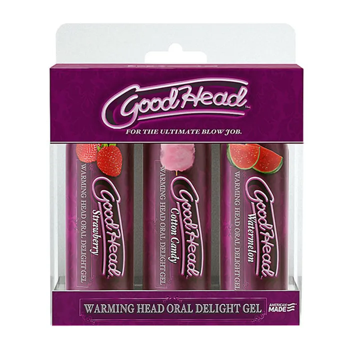 Goodhead Warming Head 3 Pack 2 Oz Doc Johnson Male Sex Toys