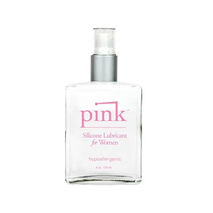 Gun Oil Dildos Pink Silicone Lubricant Glass Bottle