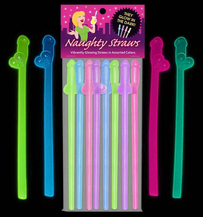 Kheper Games GITD Naughty Straws Vibrators