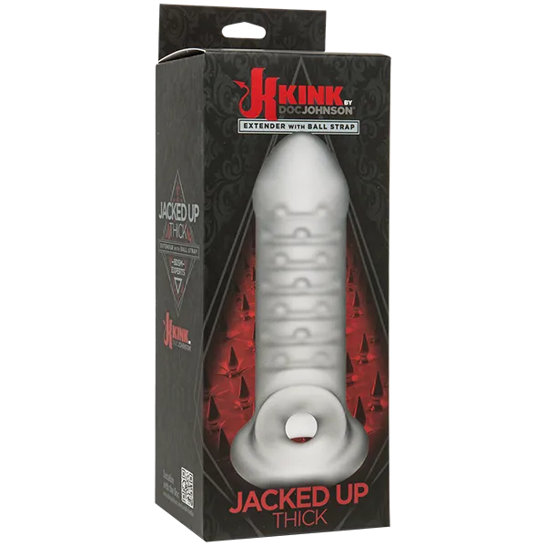 Kink Jacked Up 8 inch Extender wBall Strap Frost Kink Anal