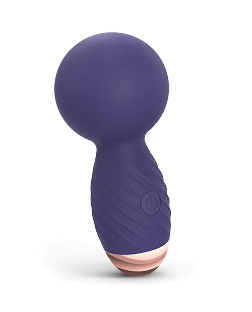 Love to Love Itsy Bitsy Mini Wand Midnight Indigo Lovely Planet Vibrators