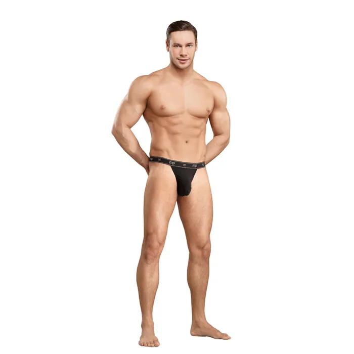 Male Power Anal Male Power Bamboo Micro Thong Black XL