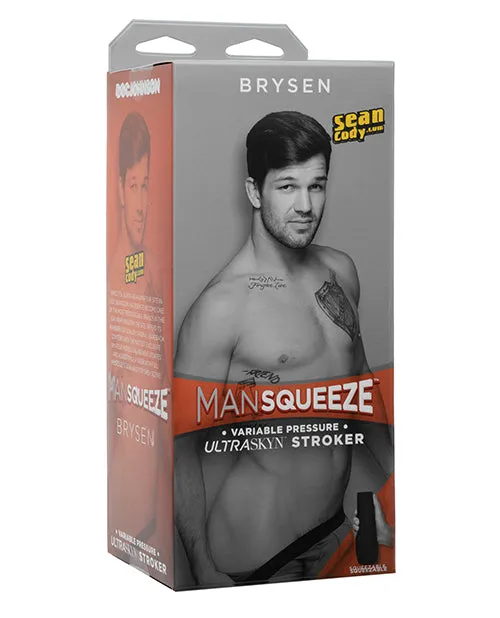 Male Sex Toys Doc Johnson Man Squeeze ULTRASKYN Ass Stroker Brysen