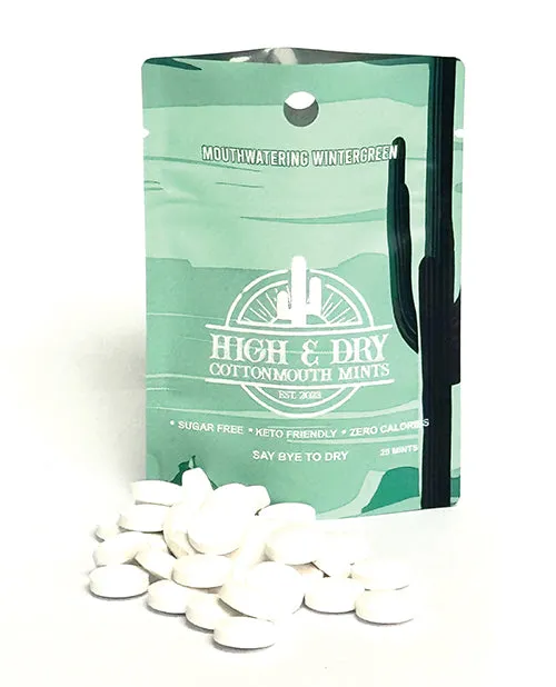 Male Sex Toys EL Products INC High Dry Cottonmouth Mints Pack of 25 Wintergreen Male Sex Toys EL Products INC High Dry Cottonmouth Mints Pack of 25 Wintergreen