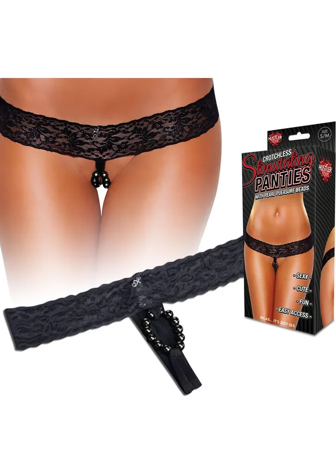 Male Sex Toys Hustler Toys Crotchless Stimulating Panties with Pearl Pleasure Beads Hustler Toys Male Sex Toys Hustler Toys Crotchless Stimulating Panties with Pearl Pleasure Beads Hustler Toys