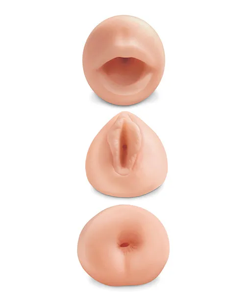 Male Sex Toys Pdx Brands PDX Extreme All 3 Holes Masturbator