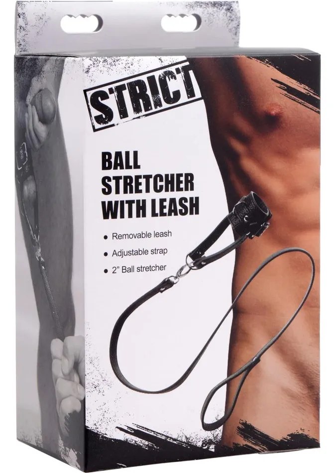 Male Sex Toys STRICT Strict Ball Stretcher with Leash