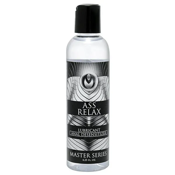 Master Series Ass Relax Anal Desensitising Lubricant 125 ml Bottle XR Brands Anal Master Series Ass Relax Anal Desensitising Lubricant 125 ml Bottle XR Brands Anal