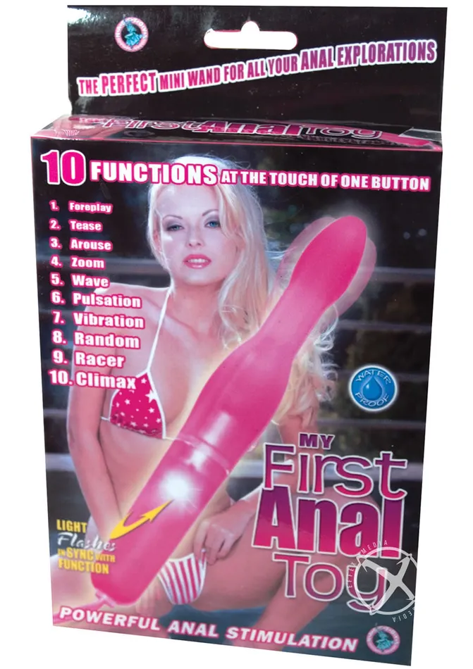 My 1st My First Anal Toy Vibrator Min Wand Vibrators