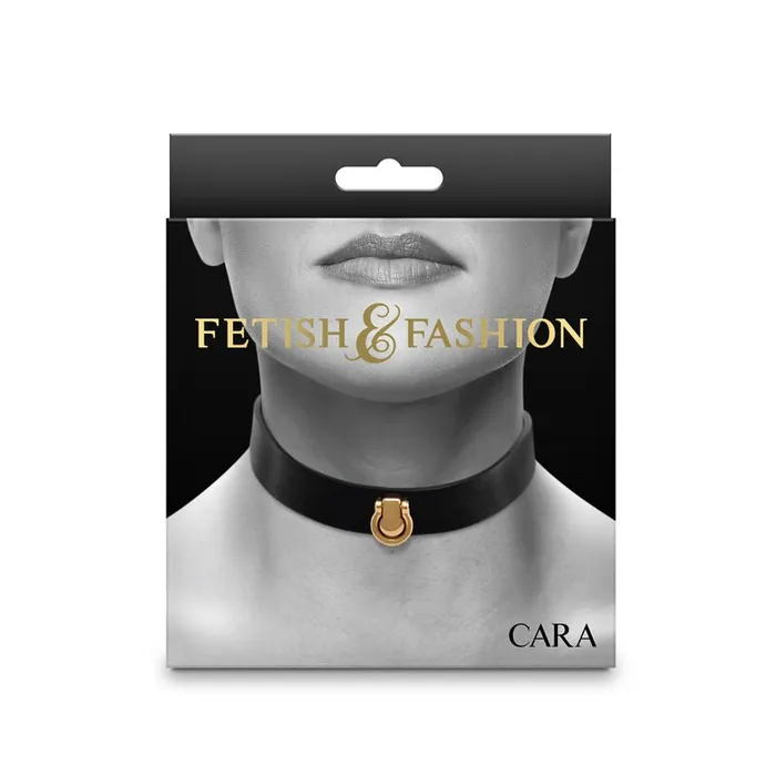 NS Novelties Anal Fetish Fashion Cara Collar Black Collar