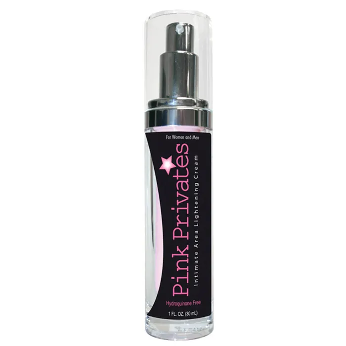 Pink Privates Lightening Cream 1 Oz Body Action Vibrators