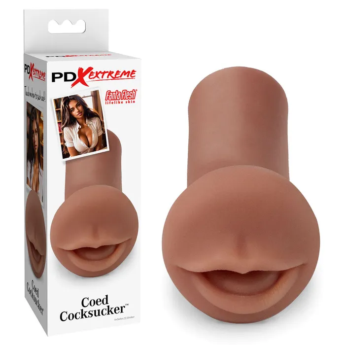 Pipedream Male Sex Toys Pipedream Extreme Toyz Coed Cocksucker Brown Mouth Stroker Pipedream Male Sex Toys Pipedream Extreme Toyz Coed Cocksucker Brown Mouth Stroker