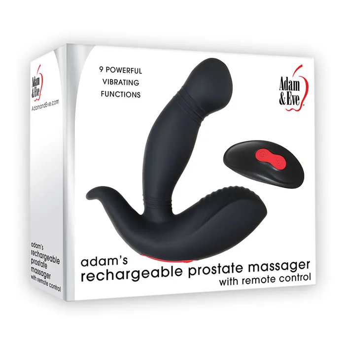 Rechargeable Prostate Massager Wremote Adam and Eve Anal