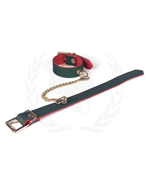 Restraints Spartacus Spartacus PU Beginners Wrist Restraints GreenRed