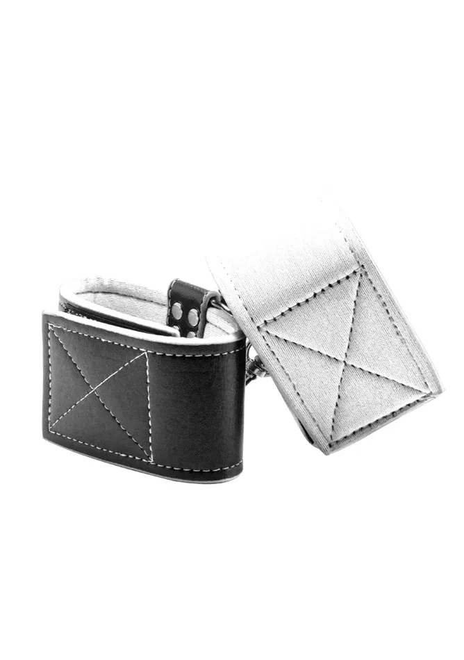 Reversible Wrist Cuffs White Shots Ouch Restraints