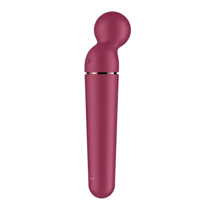 Satisfyer Satisfyer Planet Wander BerryRose Gold USB Rechargeable Massager Wand Vibrators Satisfyer Satisfyer Planet Wander BerryRose Gold USB Rechargeable Massager Wand Vibrators