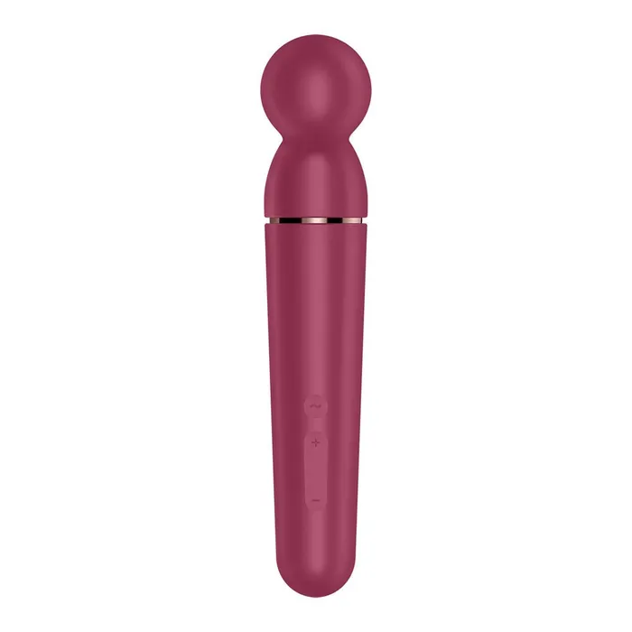 Satisfyer Satisfyer Planet Wander BerryRose Gold USB Rechargeable Massager Wand Vibrators Satisfyer Satisfyer Planet Wander BerryRose Gold USB Rechargeable Massager Wand Vibrators