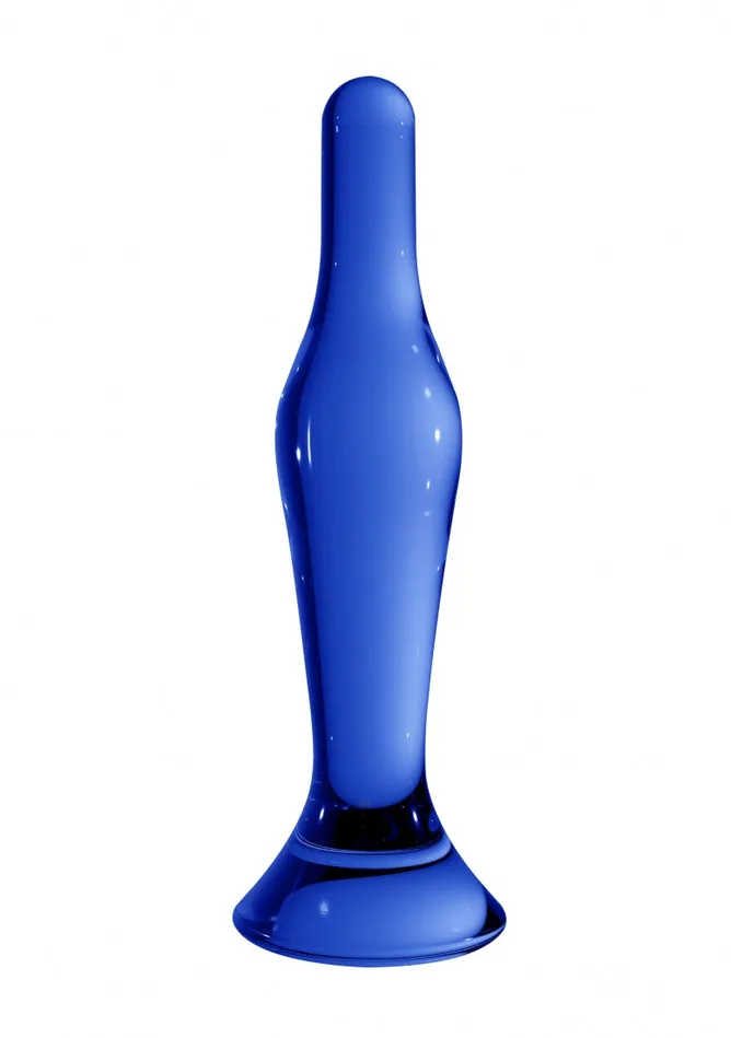 Shots Chrystalino Vibrators Chrystalino Flask Blue