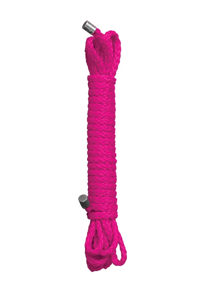 Shots Ouch Vibrators Kinbaku Rope 10m Pink
