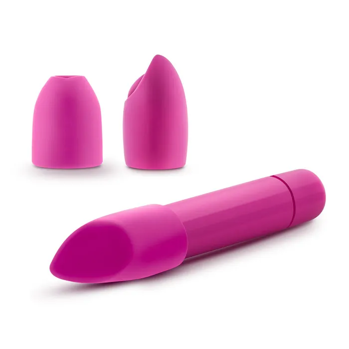 Vibrators Blush Novelties Rose Euphoria Single Speed Bullet With Tips Pink Vibrators Blush Novelties Rose Euphoria Single Speed Bullet With Tips Pink