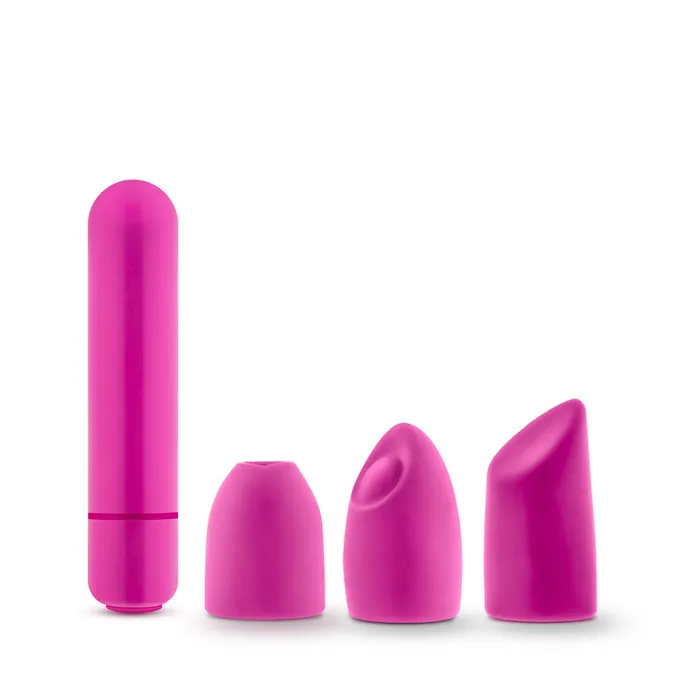 Vibrators Blush Novelties Rose Euphoria Single Speed Bullet With Tips Pink