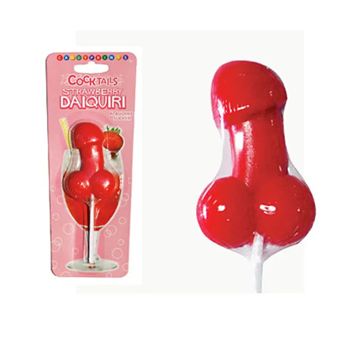 Vibrators Cocktails Strawberry Daquiri Sucker Candyprints