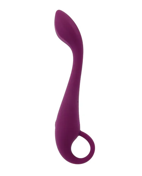 Vibrators Evolved Lochness G GSpot Vibe Burgundy Evolved Novelties INC