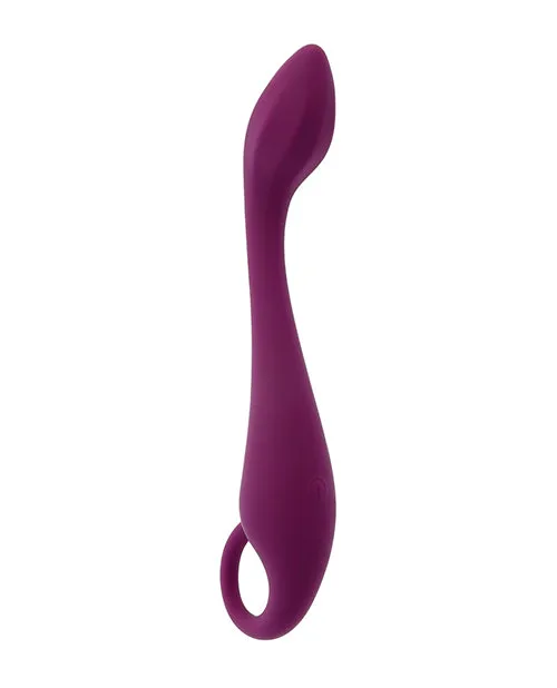 Vibrators Evolved Lochness G GSpot Vibe Burgundy Evolved Novelties INC