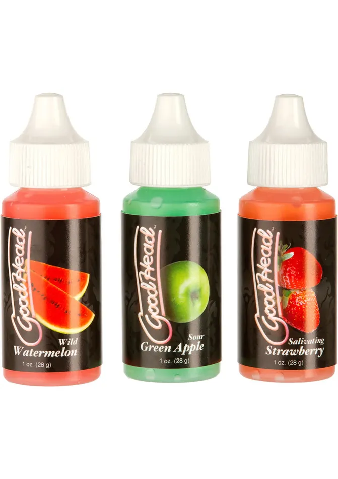 Vibrators GoodHead Goodhead Tingle Drops 1oz Assorted