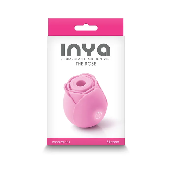 Vibrators INYA The Rose Pink Clitoral Air Pulsation Stimulator NS Novelties Vibrators INYA The Rose Pink Clitoral Air Pulsation Stimulator NS Novelties