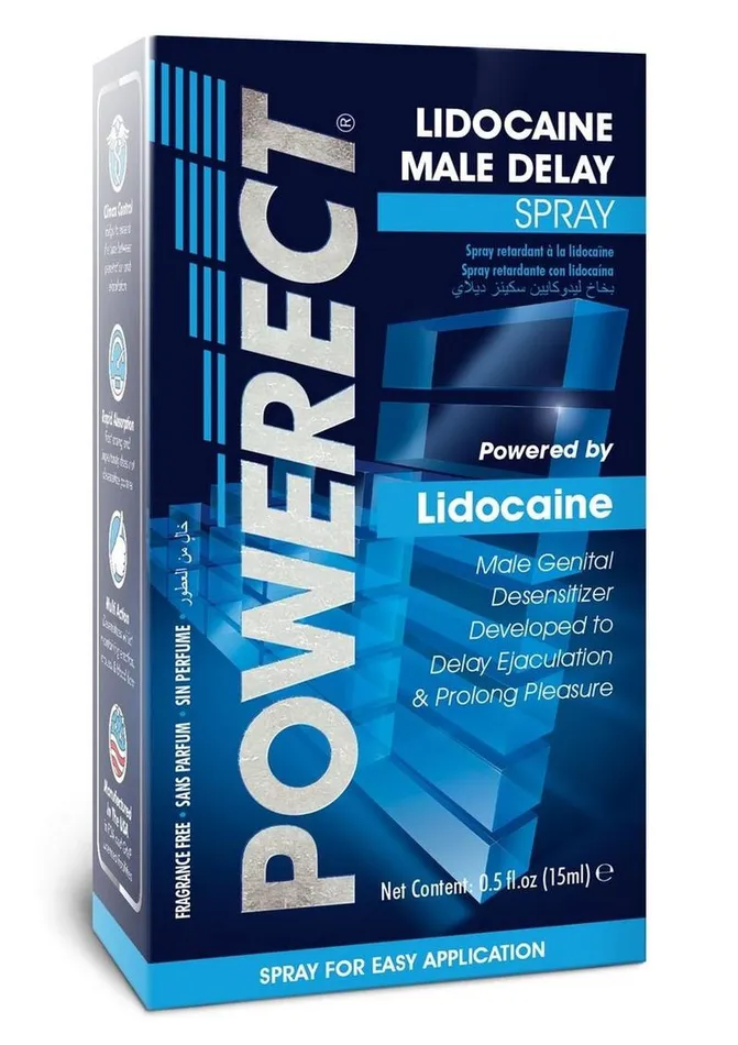 Vibrators Powerect Powerect Lidocaine Delay Spray